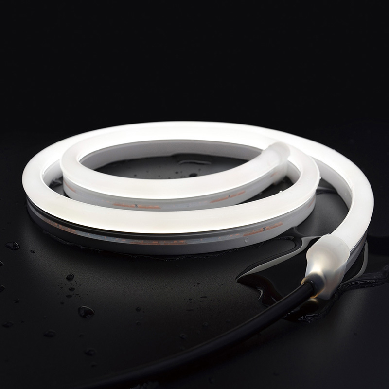 DC24V 16.4Ft 08*17mm Side Lighting Waterproof Multi-Color Optional Flexible LED Neon Light for Outdoor Lighting DC24V 16.4Ft 08*17mm Side Lighting Waterproof Multi-Color Optional Flexible LED Neon Light for Outdoor Lighting